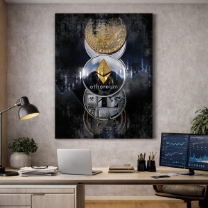 Tablou Motivational - Cryptocurrency