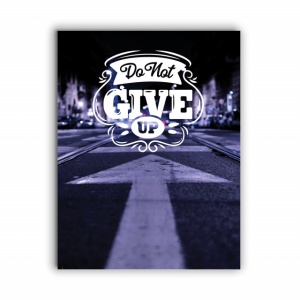 Tablou Motivational - Do Not Give Up - Img 3