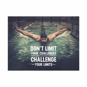 Tablou Motivational - Don't limit your challenges - Img 4