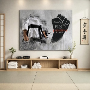 Tablou Motivational - Find the fighter in you