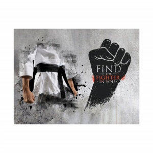 Tablou Motivational - Find the fighter in you - Img 4