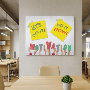 Tablou Motivational - Motivation (Sticky Notes)