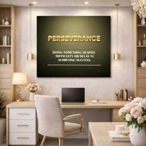 Tablou Motivational - Perseverance