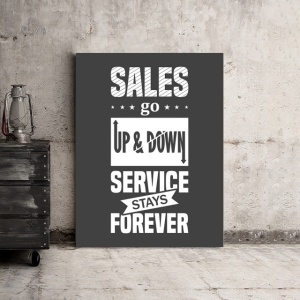 Tablou Motivational - Sales Go Up And Down - Img 3