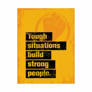 Tablou Motivational - Tough situations - Img 4