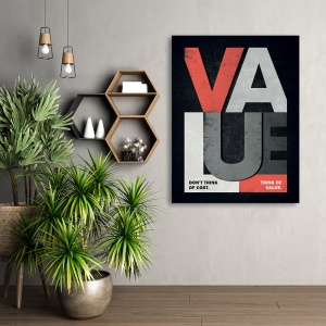 Tablou Motivational - Value - Img 2