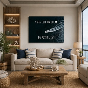 Tablou Motivational - Viata Este Un Ocean De Posibilitati