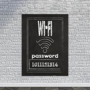 Tablou Motivational - Wi-fi password - Img 2