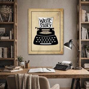 Tablou Motivational - Write Your Own Story