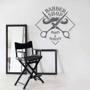 Barbershop (scissors cutting moustache) - Img 4