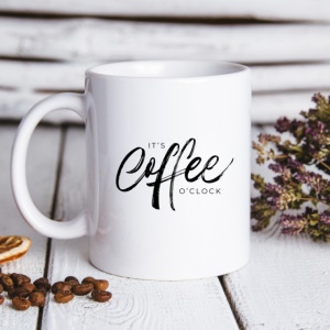 Cana cu Mesaj It's Coffee O'Clock