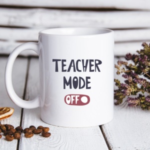 Cana cu Mesaj Teacher Mode Off - Img 3