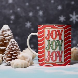 Cana De Craciun - Joy Joy Joy (ceramic) - Img 2