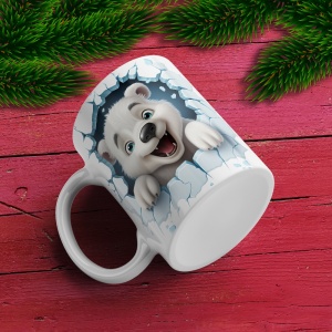 Cana De Craciun - Sweet Polar Bear - Img 3