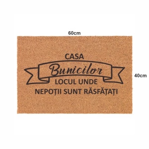 Covor de intrare personalizat - 60x40cm - Casa Bunicilor - Img 2