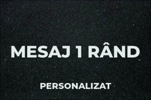 Covor de intrare personalizat - 60x40cm - mesaj 1 rand - Img 4