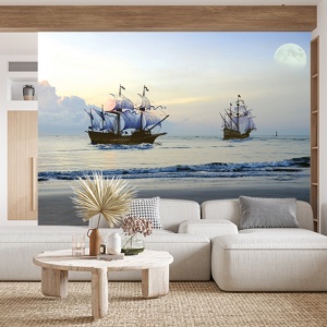 Foto tapet Pirate ships