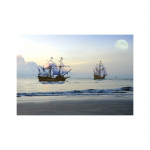 Foto tapet Pirate ships - Img 2
