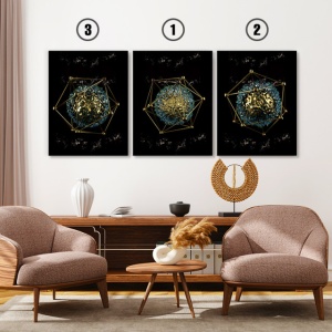 Set Tablouri Canvas - Alien Geometry - Img 4