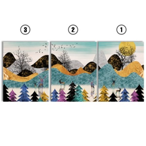 Set Tablouri Canvas - Magical Forest - Img 2