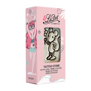Ștampilă ceramică tatuaje temporare LaDot Cosmetics, L – Șoricel - Img 3