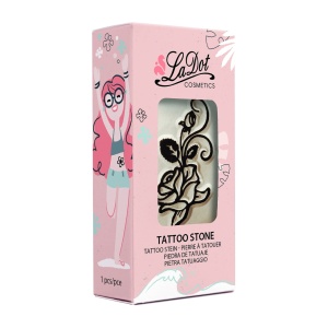 Ștampilă ceramică tatuaje temporare LaDot Cosmetics, M – Trandafir mare - Img 4