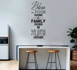 Sticker Bucatarie - Bless the food - Img 3
