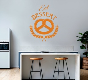 Sticker Bucatarie - Eat dessert