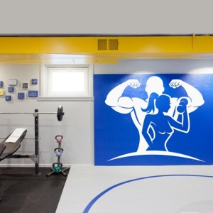 Sticker De Perete Complet Fitness