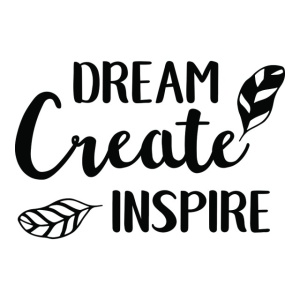Sticker De Perete Dream Create Inspire - Img 2