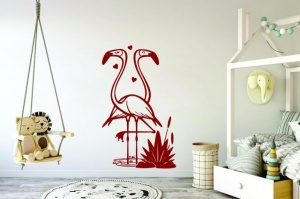 Sticker De Perete Flamingo - Img 3