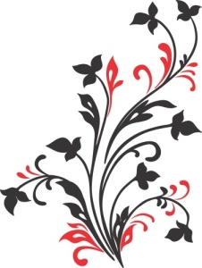 Sticker De Perete Floare Moderna - Img 2