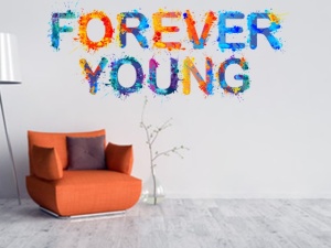 Sticker De Perete Forever Young - Img 3
