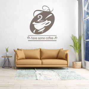 Sticker De Perete Have Some Coffee
