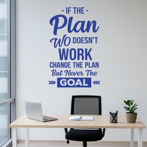 Sticker De Perete If The Plan
