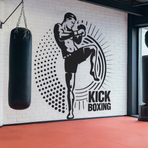 Sticker De Perete Kick Boxing