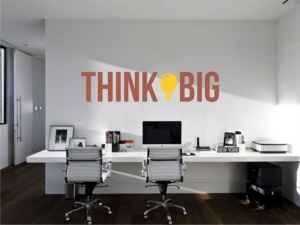 Sticker De Perete Litere Think Big - Img 5