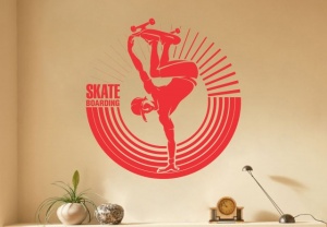 Sticker De Perete Skater - Img 3