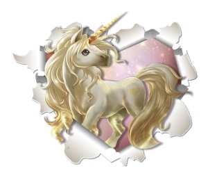 Sticker De Perete Unicorn 3d - Img 2
