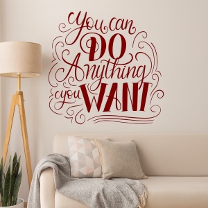 Sticker De Perete You Can Do Anything
