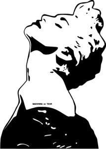 Sticker Decorativ De Perete Madonna - Img 3