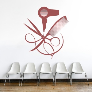 Sticker Frizerie (instrumente) - Img 2