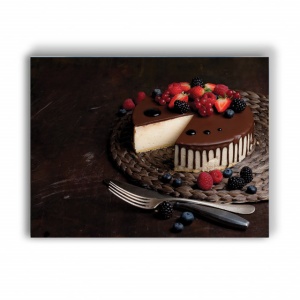 Tablou Bucatarie - Chocolate Cake - Img 2