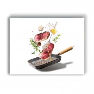Tablou Bucatarie - Preparing The Steak - Img 3