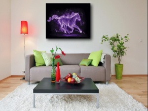 Tablou Canvas Abstract Cal Mov - Img 2