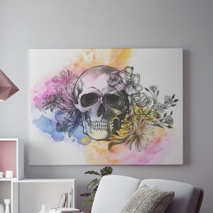 Tablou Canvas Artistic Skull