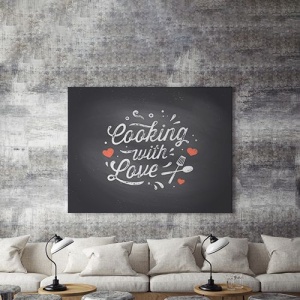 Tablou Canvas Cooking With Love - Img 4