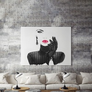 Tablou Canvas Dark Lady - Img 4