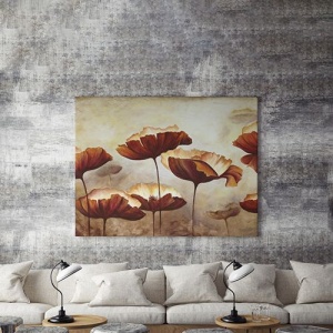 Tablou Canvas Flori Delicate In Culori De Toamna - Img 5
