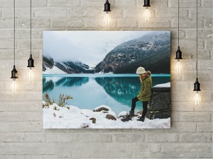 Tablou Canvas Frozen Lake - Img 3
